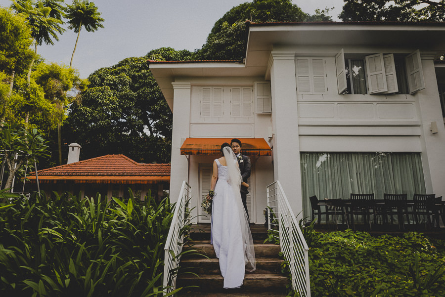 bride and groom portrait singapore